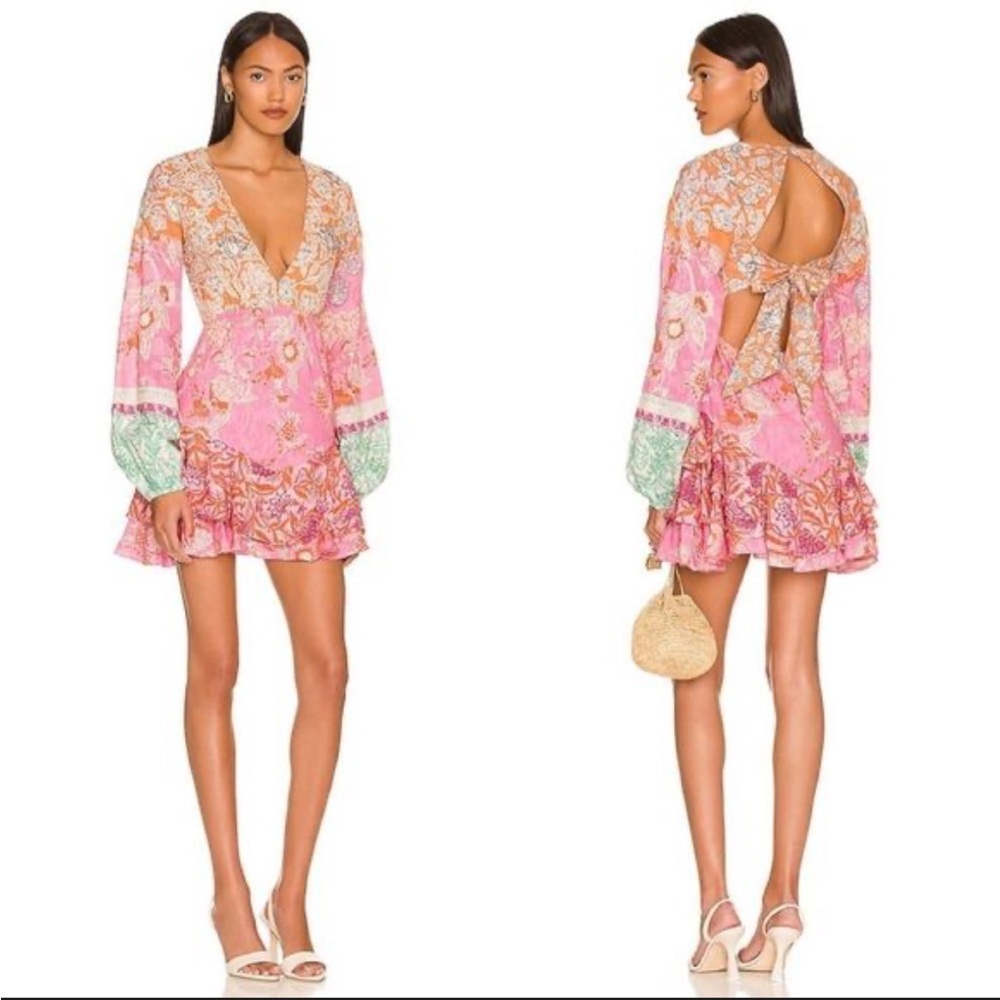 HEMANT & NANDITA Sidra Mini Dress - Picture 7 of 7